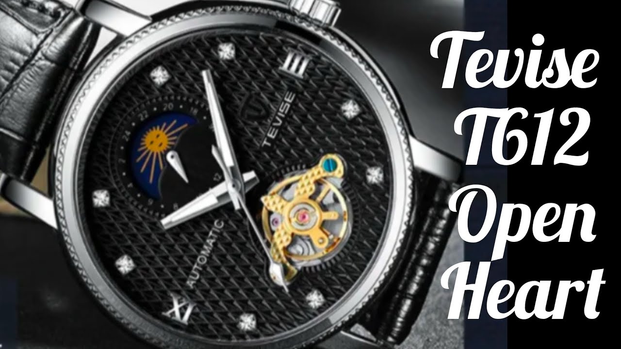 Tevise T612 open heart automatic unboxing and review (Episode 29)