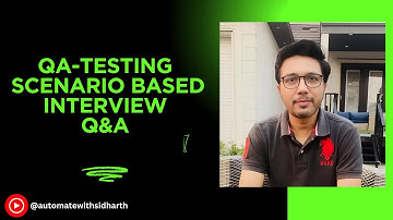 Scenario-Based Interview Q&A for Functional Testing with Feedback