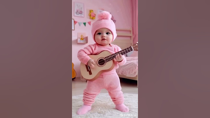 Cute baby sings the song I Love You Mommy