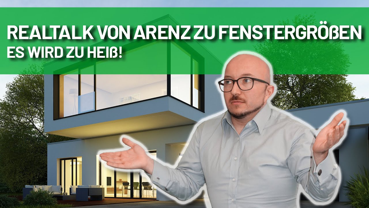 Fenstergrößen zwingen zu Neuplanung wegen Hitzegefahr! | Energieberater klärt auf