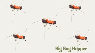 Tie the Big Bug Hopper 🪰 | Foam Fly Action for Trout, Bass & Panfish!