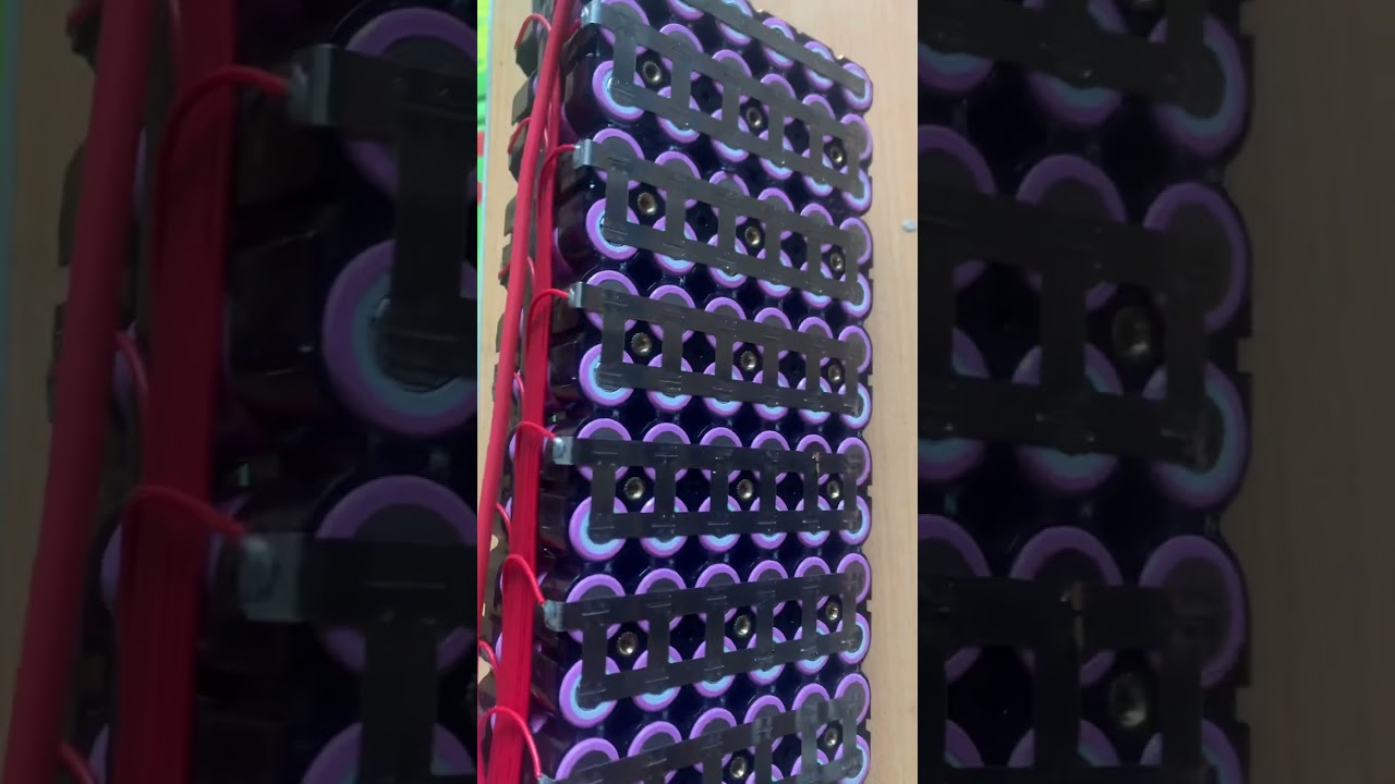 Đóng khối pin 13S6P 48V cho xe đạp xe máy điện.