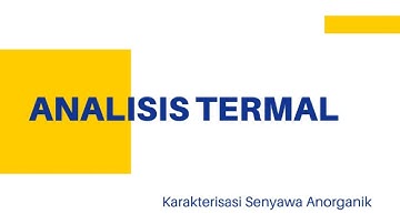 [TUTORIAL] Pembuatan Kurva TGA dan DTA Menggunakan MS Excel dan Origin Full