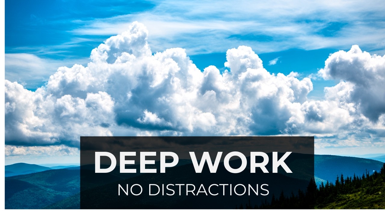 Flow Focus for Immersive Productivity (4hours)