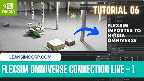 Flexsim Omniverse Connection | Importing & Exporting Model | Flexsim Tutorial | Part 1 | Leansimcorp