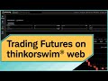 Thinkorswim Web Futures Trading Quiz