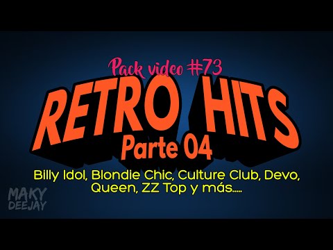 PACK VIDEO #73 – RETRO INGLES PARTE 04 (DISCO, ROCK, POP) #videoremix #remix2025 #retroremix