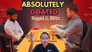 A game so GOATED that the opponent stands up to apologize | Gukesh vs Fedoseev screenshot 4