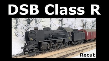 DSB Class R Steam Locomotive - Revisited and Recut
