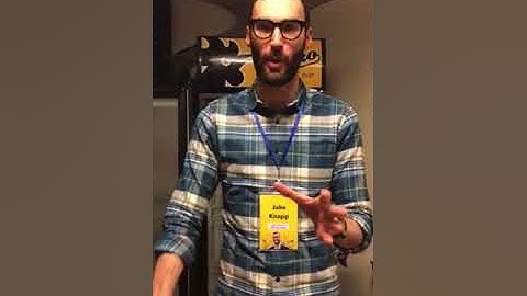 Jake Knapp’s hints to Design Sprint Students @Laurea_UAS