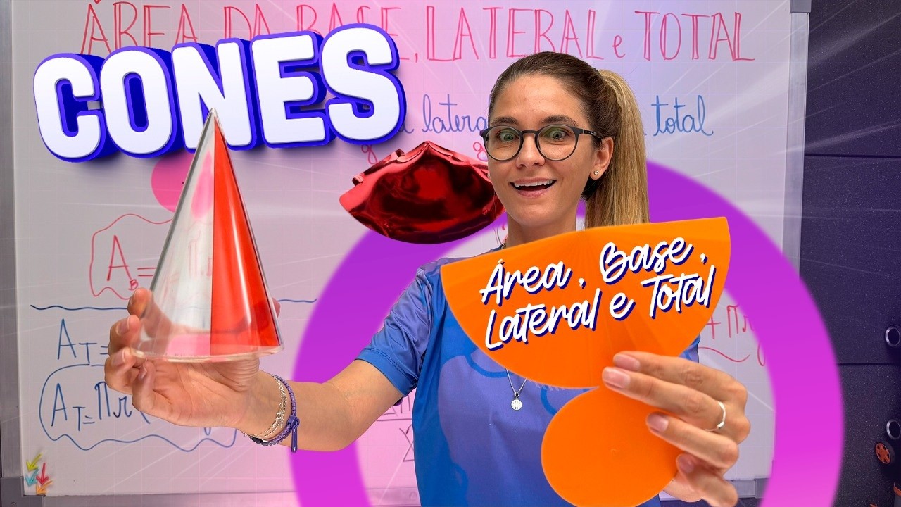 Cone: Como Calcular Área da Base, Lateral e Total (Resumão)