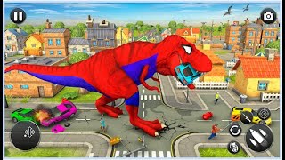 Best Dino Games - Dinosaur Rampage Simulator Android Gameplay screenshot 4