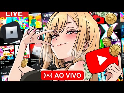 🔴JOGANDO ROBLOX COM INSCRITOS!🤩 VEM JOGAR!
