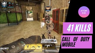41 KILLS | COD MOBILE FIRING RANGE | MISSION RAPID FIRE | ATOM EXE
