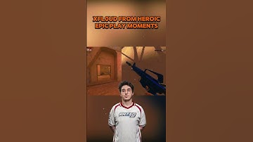 Xfl0ud epic play FROM HEROIC moments cs2 #cs2gameplay #cs2 #heroic #s1mple ##gaming #recommended