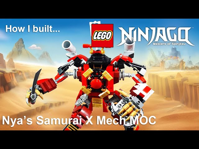 MOC Nya Samurai X Mech | LEGO Ninjago Masters of Spinjitzu - YouTube