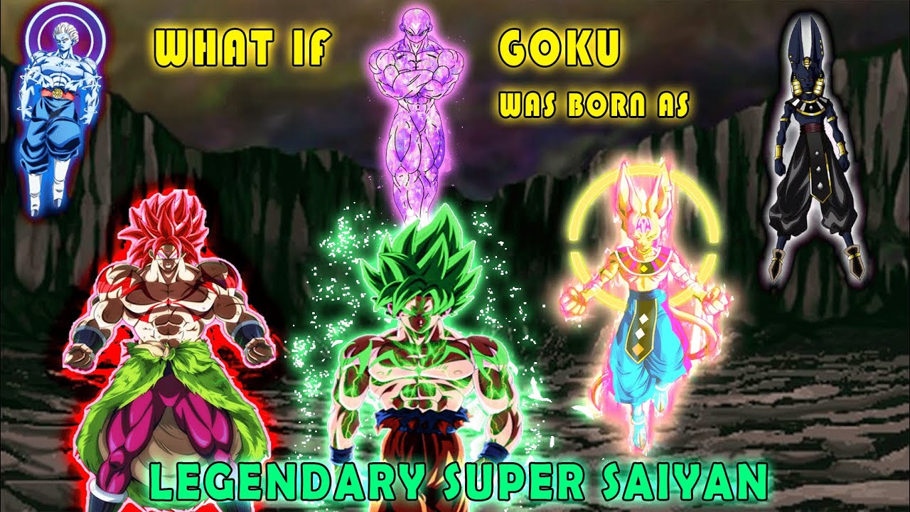 What if goku was born as legendary super saiyan and broly with god ki