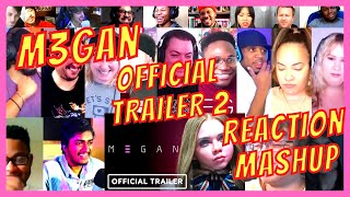 M3GAN - OFFICIAL TRAILER 2 - REACTION MASHUP - UNIVERSAL PICTURES - [ACTION REACTION]