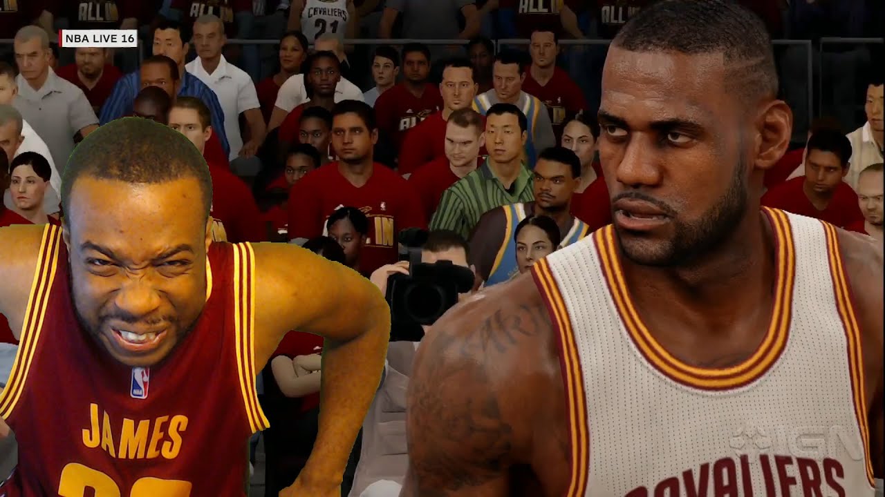 OFFICIAL NBA Live 16 Gameplay! Cavaliers Vs Warriors! New Animations And Controls!