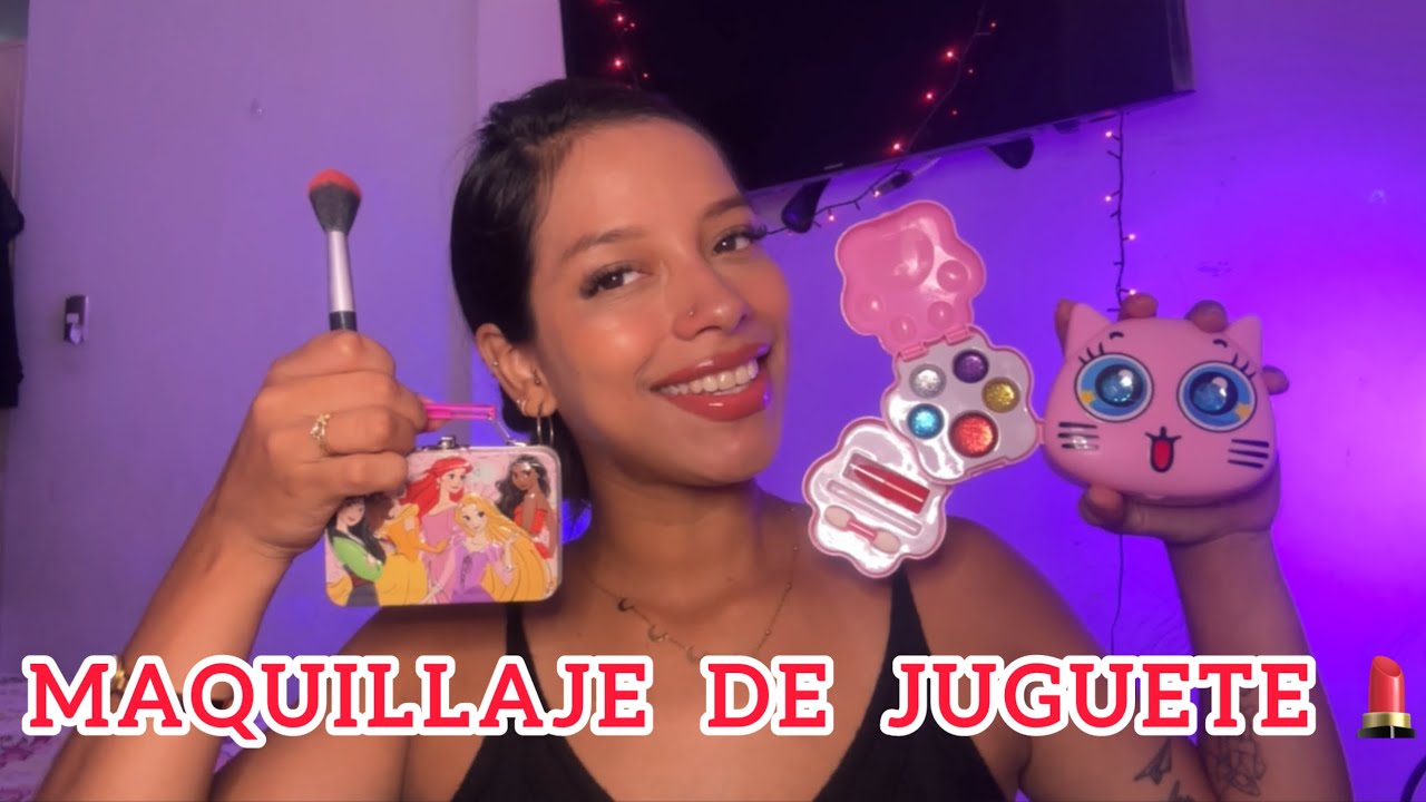 ASMR Te MAQUILLO con maquillaje de JUGUETE 💄 // Yamilka asmr