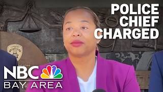 San Leandro police chief charged with misdemeanor hit and run