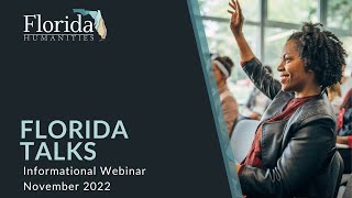 Florida Talks Webinar November 2022 News