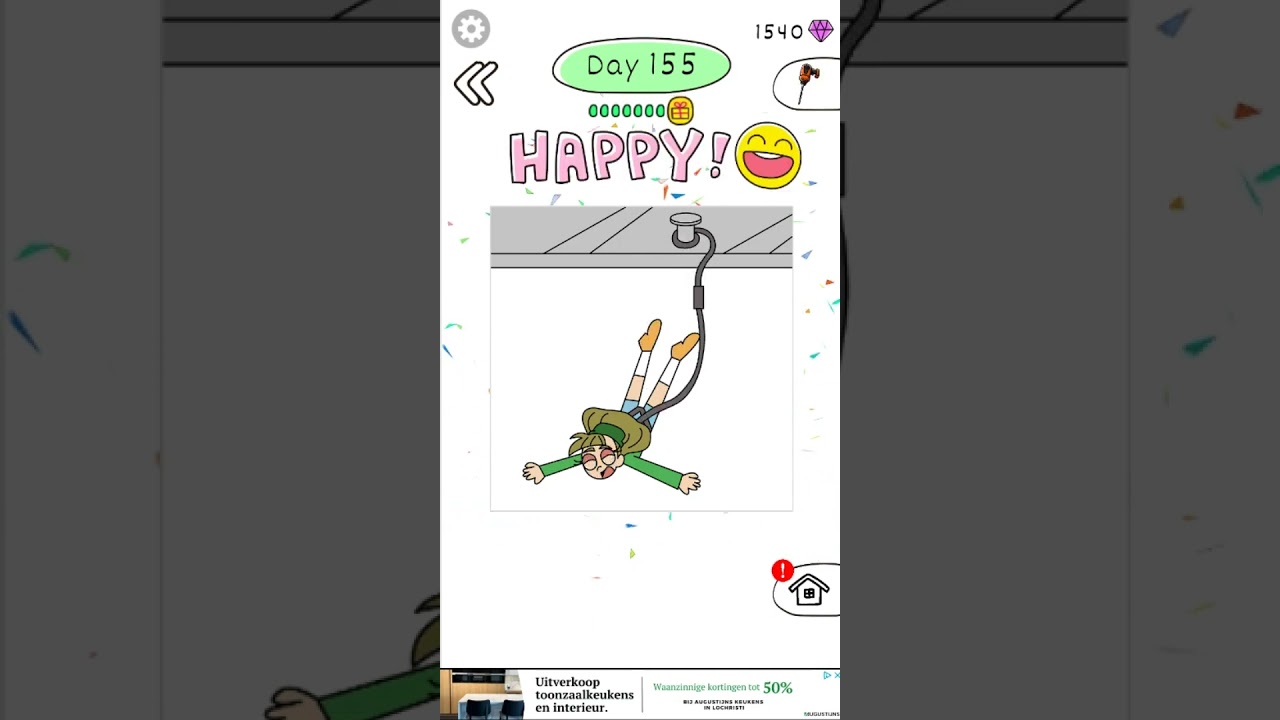 Draw Happy School level 155