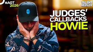AGT 2026: Judges' Callbacks | Howie Mandel - ALL PERFORMANCES [4K]