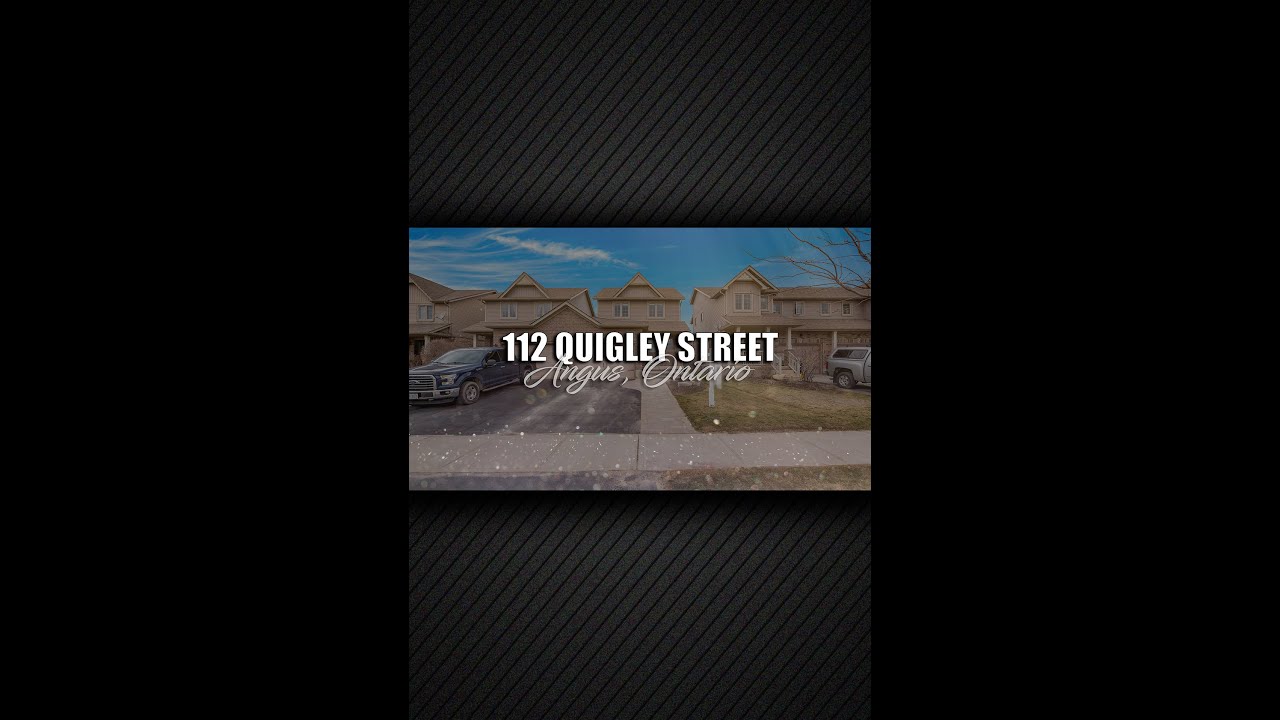 112 Quigley St, Angus, ON