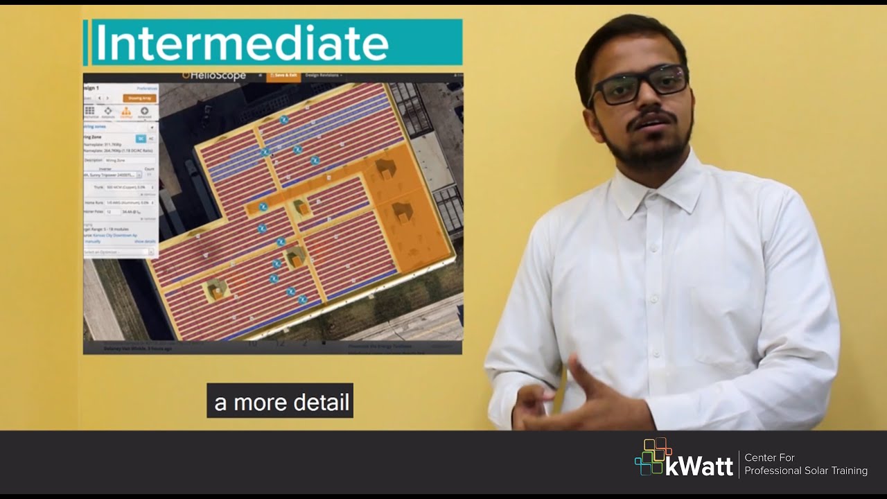 Kwatt Studio - Solware, Solar PV Software Design & Simulation course