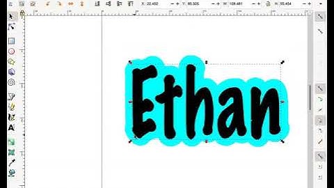 Making a Keychain in Inkscape