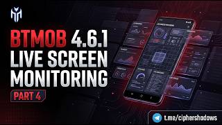 BTMOB 4.6.1 Live Screen Monitoring | Part 4 | Android RAT Features 2026 | #btmob #androidRAT #2026