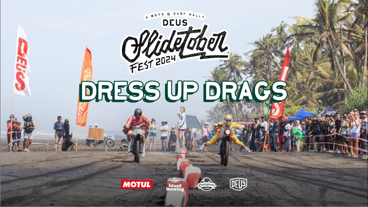 Deus SlidetoberFest Dress Up Beach Drag Races - YouTube