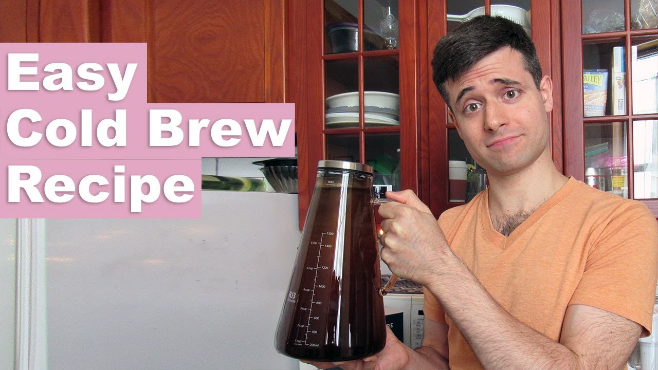 How to Make Cold Brew Coffee - YouTube