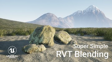 Super Simple RVT Blending Setup in Unreal Engine with OpenLand (Works with UE4 & UE5)