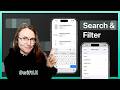 How to Add Search in a SwiftUI List with Async/Await and Debounce - SwiftUI in Production #3