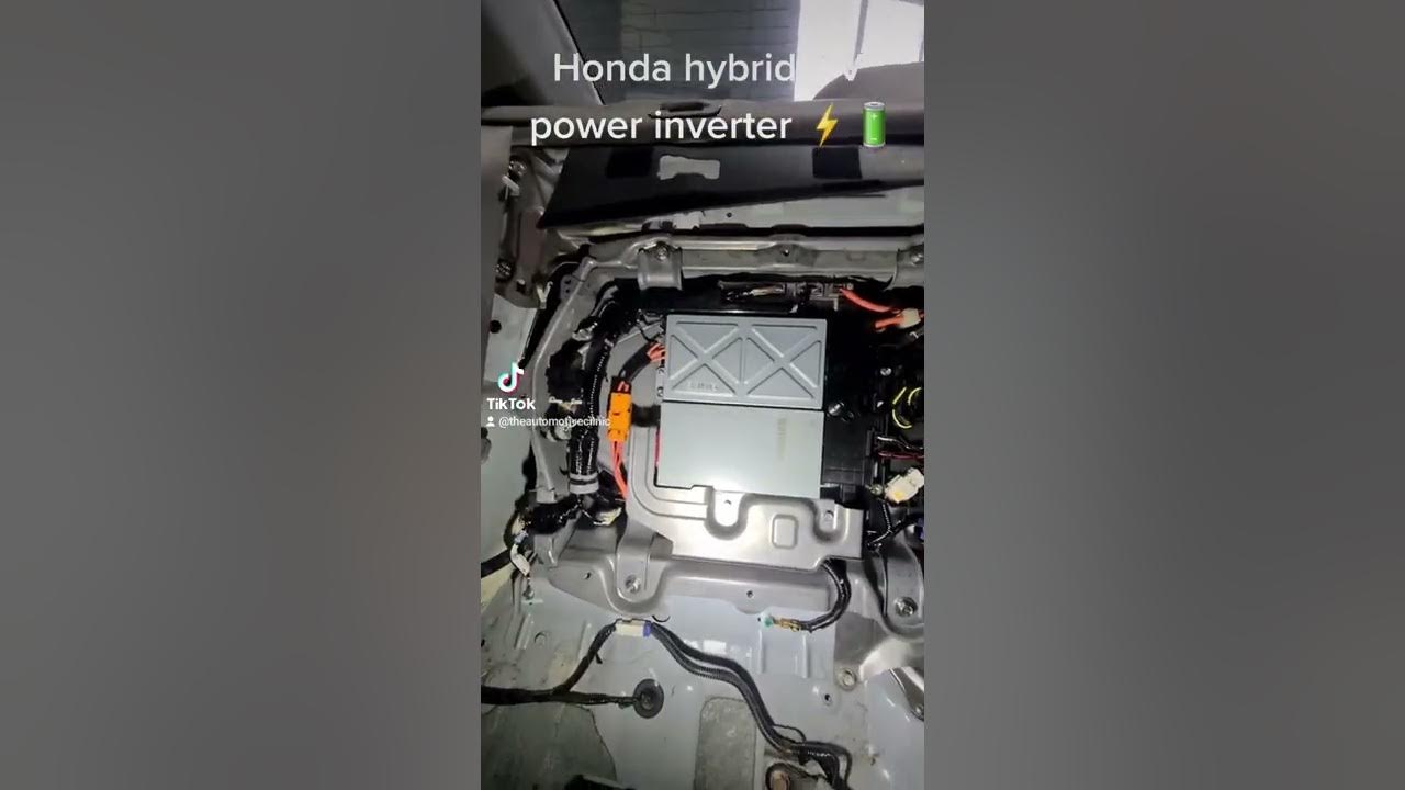 Honda civic hybrid Motor power inverter (MPI) replacement ⚡️🔋🔧 - YouTube