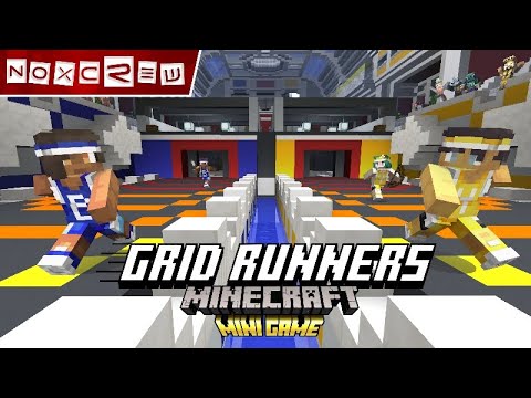 Очень интересные испытания в майнкрафте | Прохождения карты Grid Runners