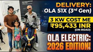 OLA S1X 3rd Gen: Worth ₹95,433? 😱 Full Delivery &amp; Initial Review!