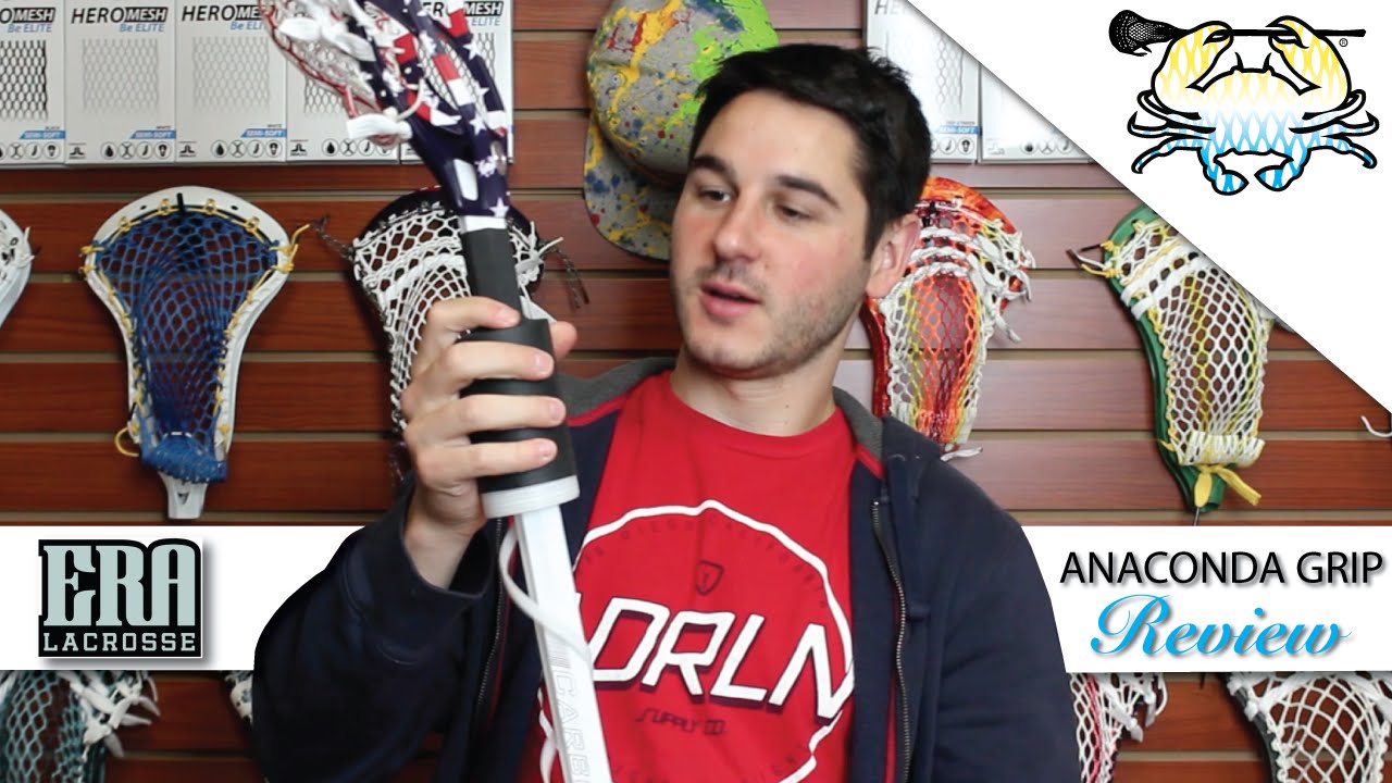 Review Era Lacrosse Anaconda Grip YouTube