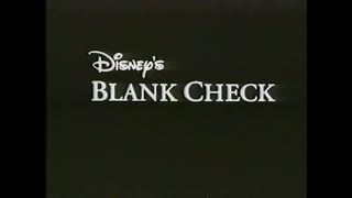 'Blank Check' (1994) VHS Movie Preview 'Blank Check' (1994) VHS Movie Preview