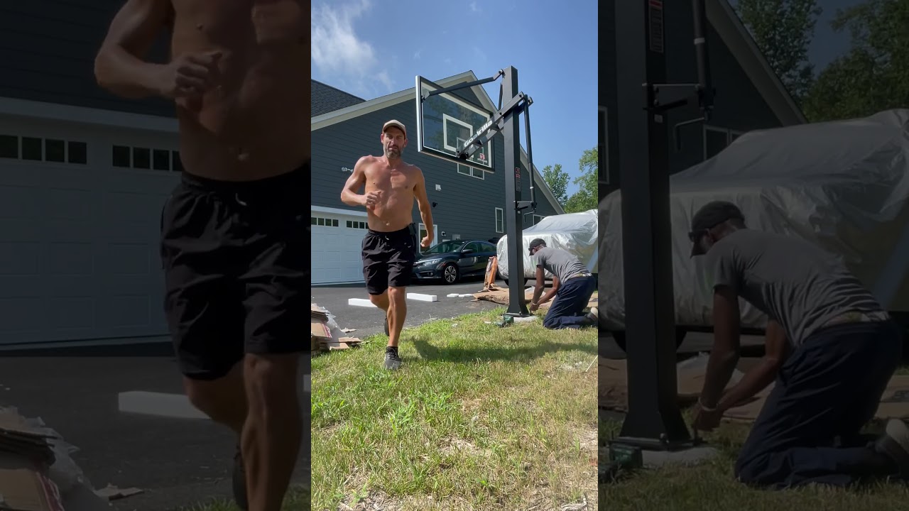 Best way to install Goalrilla hoop.