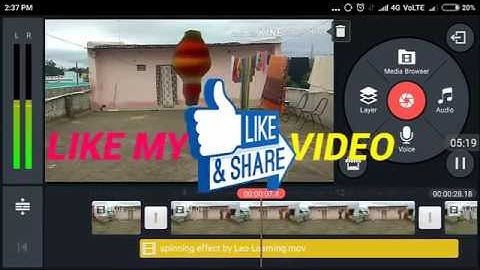 How To Make shaktiman effect  kinemaster tutorial