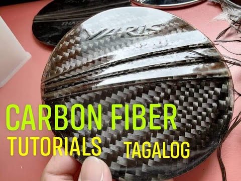 Carbon fiber molding process na may molde - YouTube