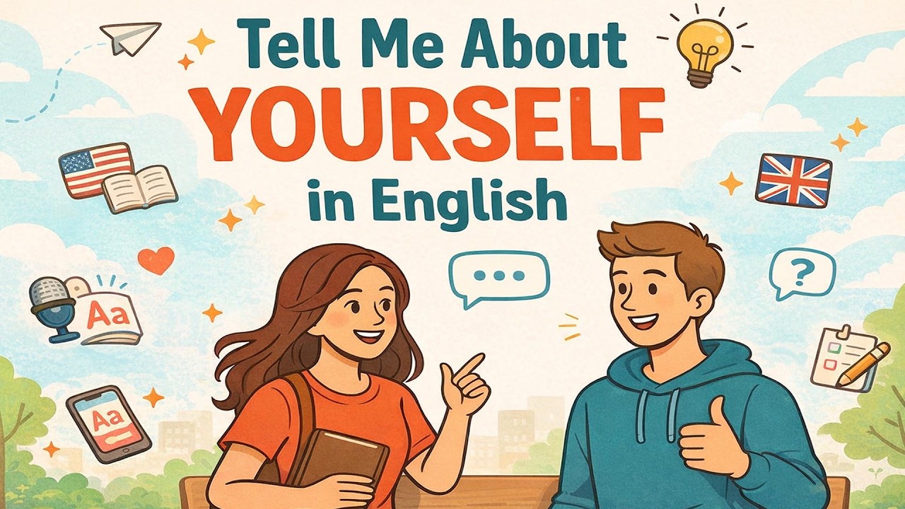 Расскажи о себе на английском | Простая разговорная практика для начинающих