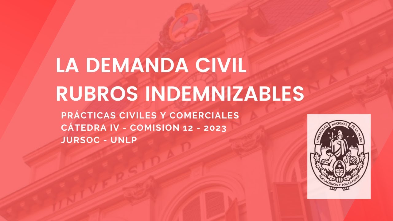 Los rubros de daños en la demanda civil - YouTube