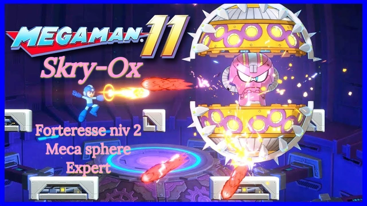 Mega Man 11 : Forteresse niveau 2 Expert