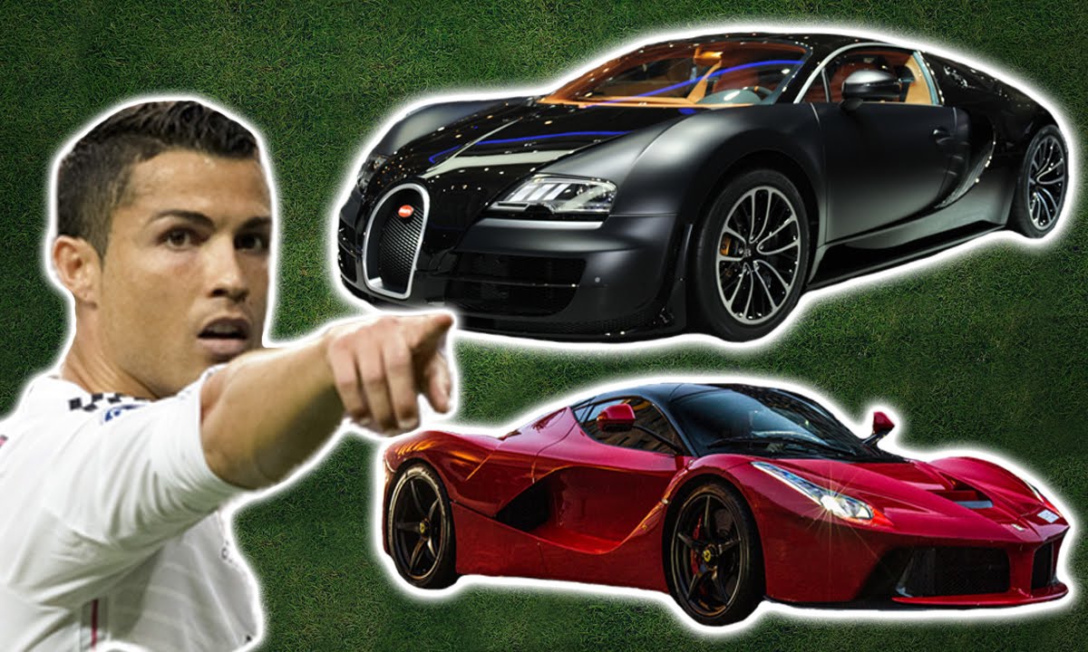 Cristiano Ronaldo's Car Collection 2016 | His Top 10 Cars - YouTube