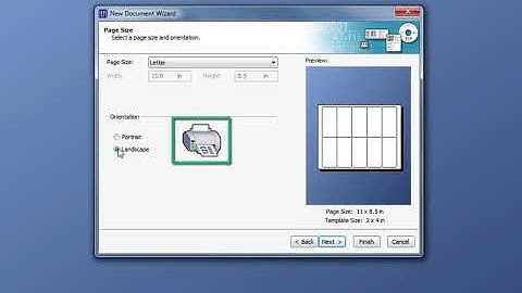 Setting Up a LaserInkjet Label Document with BarTender Software Tutorial
