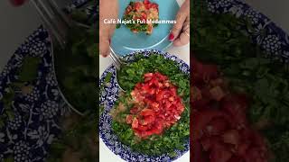 FOOL or FUL MEDAMMES (hot fava beans) - vegan Lebanese breakfast food lebanese breakfast vegan